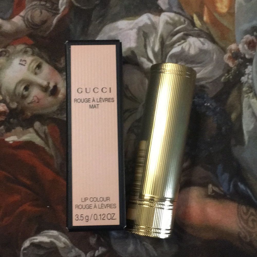 Gucci Golden Red 25 Rouge A Levres Mat matte Lip Color NEW in box 3.5 g .12 oz
